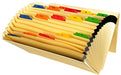 Best Value Exacompta 15 Section Expanding Card File with Coloured Plastic Tabs - Ivory