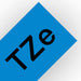Best Value Brother TZe-541 Labelling Tape Cassette, 18 mm (W) x 8 m (L), Laminated, Brother Genuine Supplies - Black on Blue