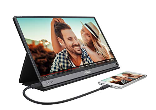 ASUS ZenScreen GO MB16AP - LCD monitor - 15.6" - portable - 1920 x 1080 Full HD (1080p) @ 60 Hz - IPS - 220 cd/m - 800:1 - 5 ms - USB-C - dark grey