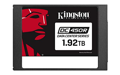 Kingston Data Center DC450R - Solid state drive - encrypted - 1.92 TB - internal - 2.5" - SATA 6Gb/s - 256-bit AES - Self-Encrypting Drive (SED)