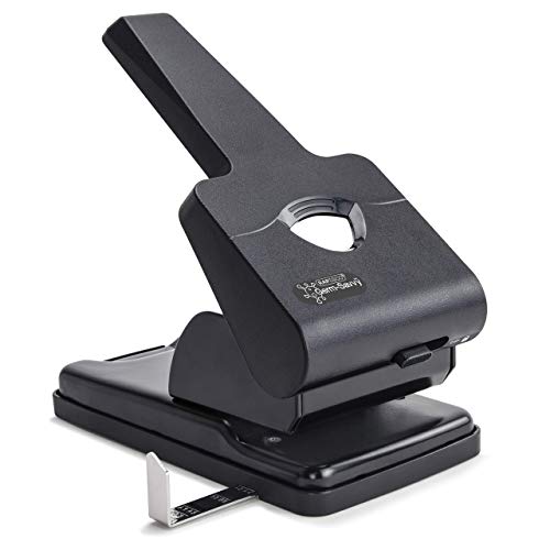 Rapesco Germ Savvy Heavy Duty 2 Hole Punch Black