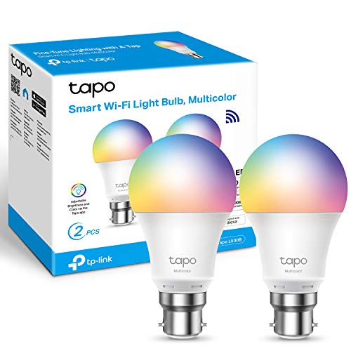 Tapo L530B - LED light bulb - B22 - 8.7 W (equivalent 60 W) - 16 million colours - 2500-6500 K (pack of 2)