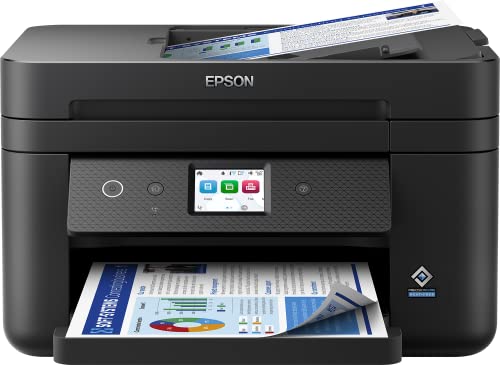 Epson WorkForce WF-2960DWF Print, Scan, Copy, Fax, 4,800 x 1,200 DPI, 33 pages/min Monochrome, 20 pages/min Colour. with USB 2.0, Wireless LAN IEEE 802.11b/g/n, Wi-Fi Direct, Ethernet. Windows and Mac OS X
