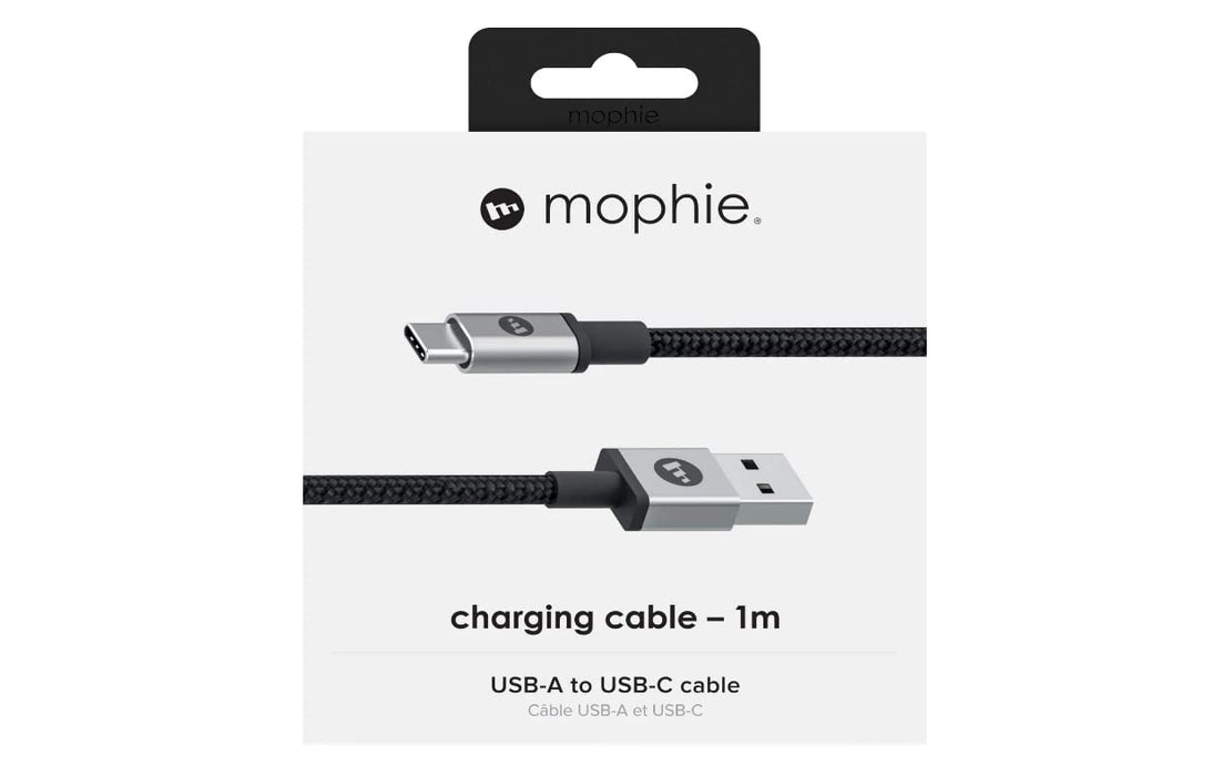 mophie - Lightning cable - Lightning male to USB male - 3 m - white - for Apple iPad/iPhone/iPod (Lightning)