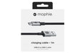 mophie - Lightning cable - Lightning male to USB male - 3 m - white - for Apple iPad/iPhone/iPod (Lightning)