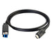 C2G 3m USB 3.1 Gen 1 USB Type C to USB B Cable M/M - USB C Cable Black - USB cable - USB Type B (M) to USB-C (M) - USB 3.1 - 3 m - black