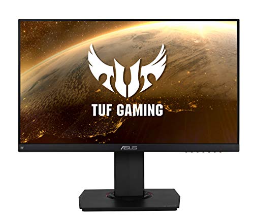 ASUS TUF Gaming VG249Q - LED monitor - 23.8" - 1920 x 1080 Full HD (1080p) @ 144 Hz - IPS - 250 cd/m - 1000:1 - 1 ms - HDMI, DVI-D, DisplayPort - speakers
