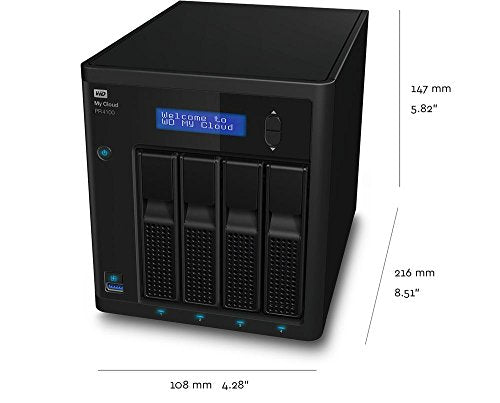 WD My Cloud PR4100 24TB 4 Bay NAS External HDD