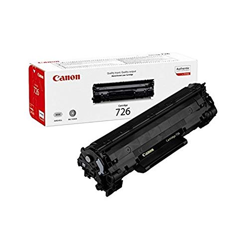 Canon 726 - 3483B002 - 1 x Black - Toner Cartridge - For iSENSYS LBP6200d,LBP6230dw