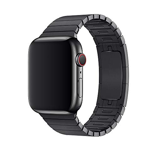 Apple 42mm Link Bracelet - Strap for smart watch - 140-205 mm - space grey - for Watch (42 mm, 44 mm)