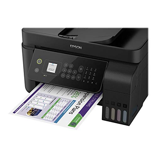ET4700 - Multifunction printer - colour - ink-jet - A4/Legal (media) - up to 33 ppm (printing) - 100 sheets - 33.6 Kbps - USB, LAN, Wi-Fi - black
