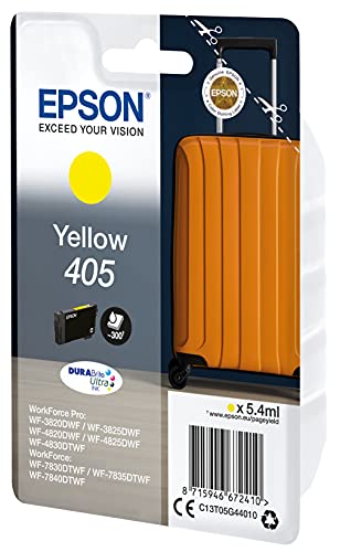 Epson 405 - 5.4 ml - yellow - original - ink cartridge - for WorkForce WF-7830, 7835, 7840, WorkForce Pro WF-3820, 3825, 4820, 4825, 4830, 7840