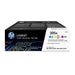 Best Value HP CF370AM 305A Original LaserJet Toner Cartridges, Cyan/Magenta/Yellow, Pack of 3