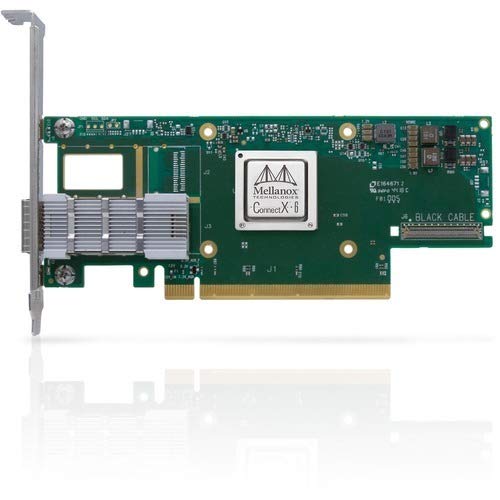 Mellanox ConnectX-6 VPI MCX653105A-HDAT-SP - Single Pack - network adapter - PCIe 4.0 x16 - 200Gb Ethernet / 200Gb Infiniband QSFP28 x 1