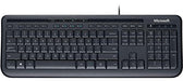 Microsoft Wired Desktop 600 for Business - Keyboard and mouse set - USB - French - black
