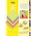 Best Value Post-it Notes in Energetic Colours in extra large - - 1 x 6 Pads in vibrant colours with 100 sheets per pad (76 x 127 mm)