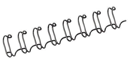 Best Value Fellowes A4 8mm Binding Wire - Black (Pack of 100)