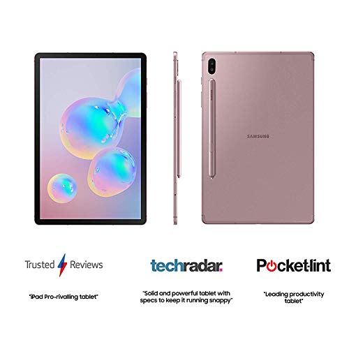 Samsung Galaxy Tab S6 Wi-Fi 128 GB 10.5-Inch Tablet - Rose Blush (UK Version)