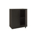 Best Value Bisley Two Door Steel Storage Cupboard Low 1000mm Cupboard with Shelf Black 158423