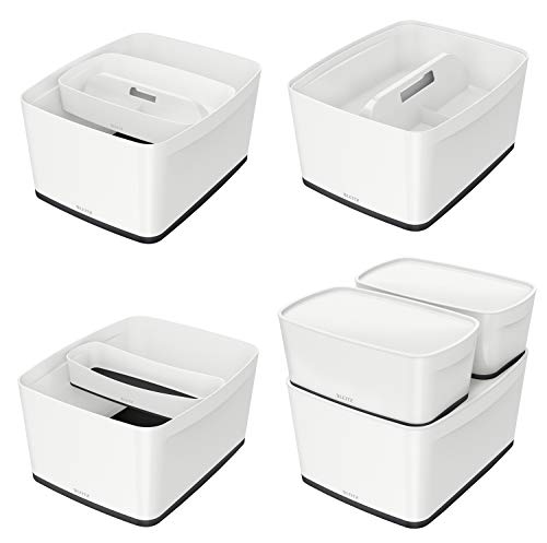 Leitz Mybox Large With Lid Wow White Black Dd