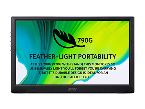 Acer PM161QBU 15.6in IPS Monitor USB C