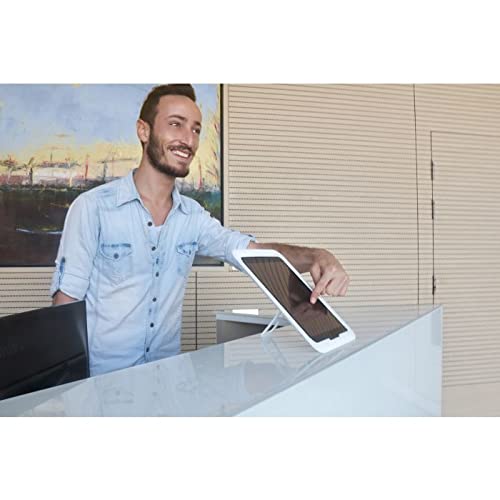 Compulocks iPad 10.2 Lock And Security Case Bundle 2.0 White - Back cover for tablet - aluminium - white - 10.2" - for Apple 10.2-inch iPad (7th generation, 8th generation)