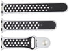 Apple Nike - Band for smart watch - 130-200 mm - black, pure platinum - for Watch (38 mm, 40 mm, 41 mm)