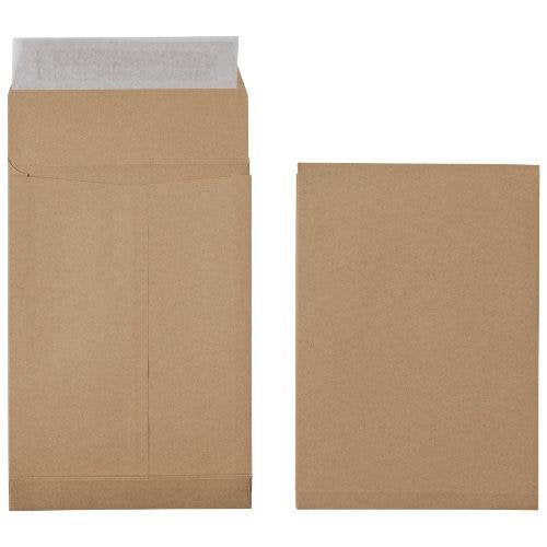 Office Depot C5 Gusset Envelopes 162 x 229 mm Peel and Seal Plain 120 gsm Brown Pack of 125