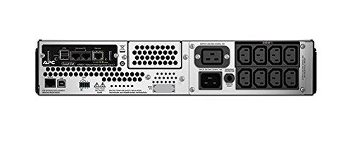 APC Smart-UPS 3000VA LCD RM - UPS (rack-mountable) - AC 230 V - 2700 Watt - 3000 VA - Ethernet, RS-232, USB - output connectors: 9 - 2U - black - with APC UPS Network Management Card - for P/N: AR3105W, AR3140G, AR3155W, AR3305W, AR3340G, AR3355W, AR4038IX432, NBWL0356A