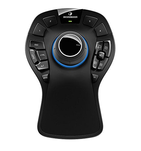 3Dconnexion SpaceMouse Pro Wireless - 3D mouse - 15 buttons - wireless - 2.4 GHz - USB wireless receiver