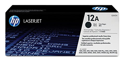 HP 12A - Q2612A - 1 x Black - Toner cartridge - For LaserJet 10XX, 30XX, M1005, M1319