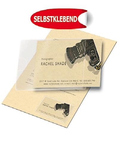 Best Value 3L Business Card Pockets Polypropylene Side Opening no Flap 60x95mm Ref 10106 [Pack of 10]