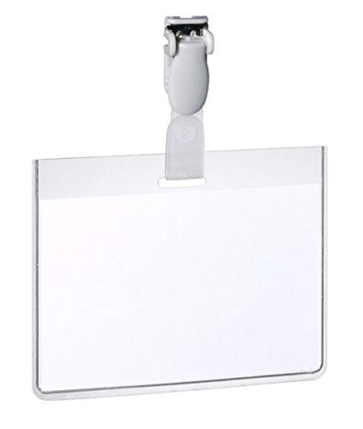 Best Value Durable Security Badge Landscape 60 x 90mm (Pack of 25)