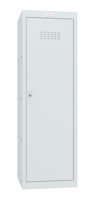 Phoenix CL Series Size 4 Cube Locker in Light Grey with Key Lock CL1244GGK