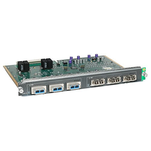 Cisco Line Card E-Series - Switch - 6 x X2 - plug-in module - refurbished - for Catalyst 4503-E, 4506-E, 4507R-E, 4510R-E