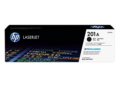 HP 201A - CF400A - 1 x Black - Toner cartridge - For Color LaserJet M277dn, M277dw, Color LaserJet Pro M252dn, M252dw, M252n, M277dw, M277n