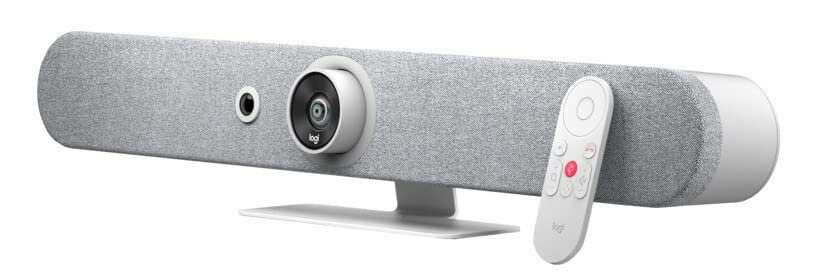 Logitech Rally Bar Mini - Video conferencing device - Zoom Certified, Certified for Microsoft Teams - white
