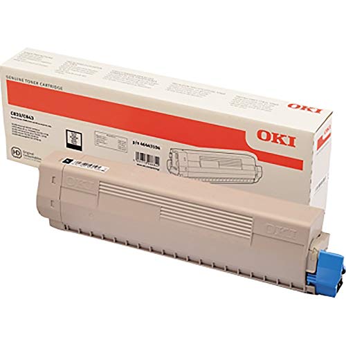 OKI - High capacity - black - original - toner cartridge - for C833dn, 833n, 843dn
