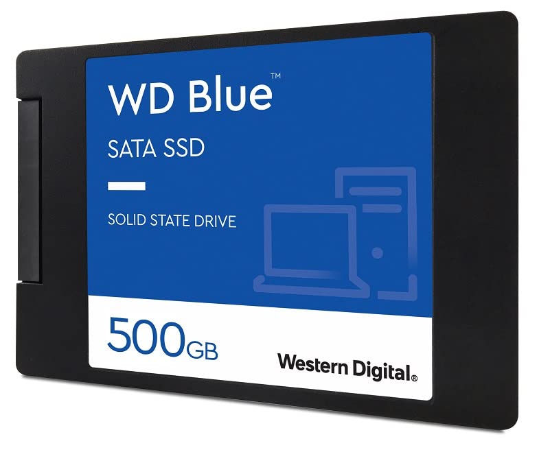 WD Blue PC SSD WDBNCE5000PNC - Solid state drive - 500 GB - internal - 2.5" - SATA 6Gb/s