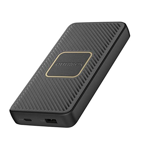 OtterBox - Wireless power bank - 10000 mAh - 18 Watt - 3 A - PD 3.0, QC 3.0 - 2 output connectors (USB, USB-C) - on cable: USB, USB-C