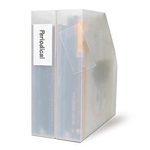 Best Value 3L Label Holders Polypropylene Self-adhesive 55x102mm Ref 10335 [Pack of 6]