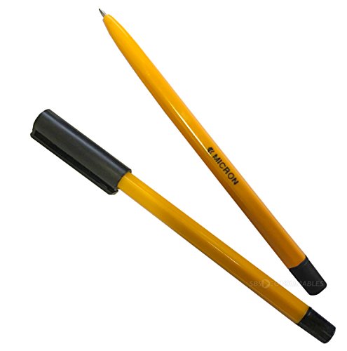 Value Clear Ballpen 0.5mm Black Pack 50