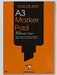 Best Value Clairefontaine Goldline Marker Pad, A3, 70 gsm, Bleedproof, 50 Sheets