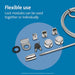 Kensington Locking Kit - Security cable lock - silver - 2.44 m - for Apple Pro Display XDR