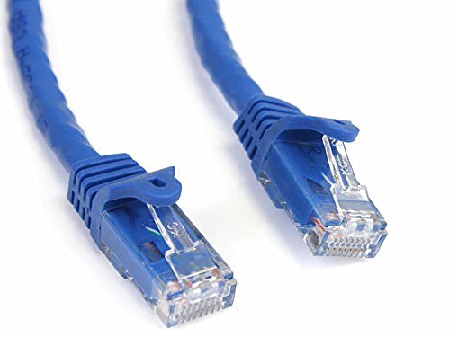 Best Value StarTech.com Cat6 Ethernet Cable - 100 ft - Blue - Patch Cable - Snagless Cat6 Cable - Long Network Cable - Ethernet Cord - Cat 6 Cable - 100ft (N6PATCH100BL)