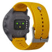 Suunto 5 Peak - 43 mm - grey - sport watch with strap - silicone - yellow - wrist size: 120-200 mm - display 1.1" - Bluetooth - 39 g - ochre