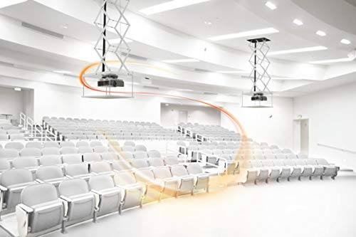 Vogel's Professional PPL 1180 - Electrical lift (ceiling plate cover) for projector - white - in-ceiling mounted