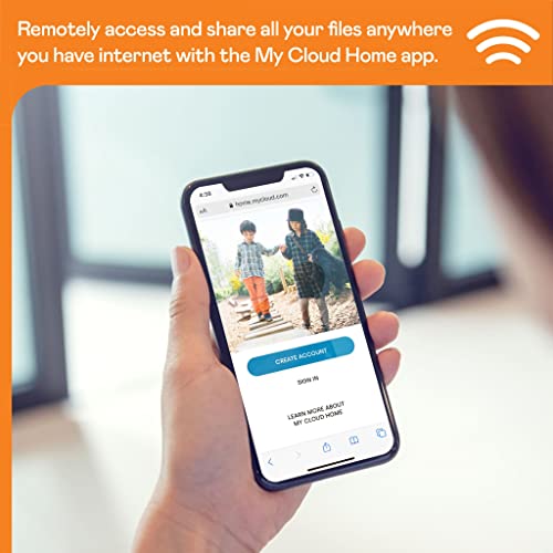 WD My Cloud Home Duo WDBMUT0080JWT - Personal cloud storage device - 8 TB - HDD 4 TB x 2 - Gigabit Ethernet