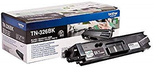Brother TN326BK - Black - original - toner cartridge - for Brother DCP-L8400, DCP-L8450, HL-L8250, HL-L8350, MFC-L8650, MFC-L8850