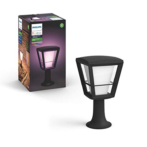 Philips Hue Econic - Pedestal light - LED light bulb - 15 W (equivalent 79 W) - class A - 2000-6500 K - black